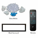  Amantii Panorama BI-88-DEEP-OD Deep 72 Inch linear Indoor or Outdoor Electric Fireplace