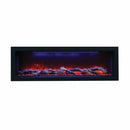 Amantii Panorama BI-88-DEEP-OD Deep 50 Inch linear Indoor or Outdoor Electric Fireplace