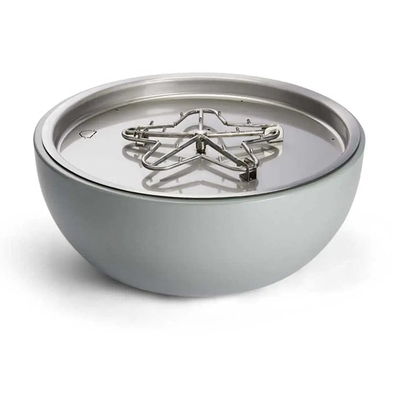 HPC Fire 35" Aluminum Fire Pit Bowl with 120V Electronic Ignition – On/Off Control