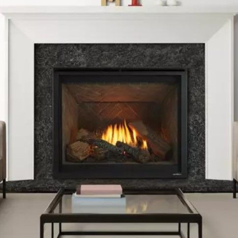 Heat & Glo 6000CLX 36" Direct Vent Gas Fireplace Top/Rear Vent with IntelliFire Touch ignition