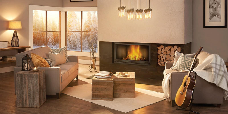 Astria Blackstone - 36 inch Wood-Burning Fireplace, Radiant and Louvered