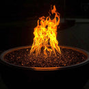 HPC Fire Powder-Coated Aluminum Match Lit Fire Pit Bowl