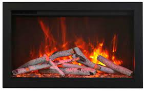 Amantii 26" Traditional Xtraslim Smart Electric Fireplace