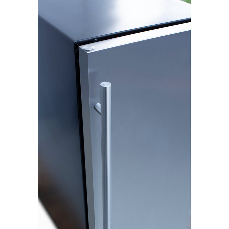AMD 15" Outdoor Rated Fridge with Stainless Door - AMD-RFR-15S
