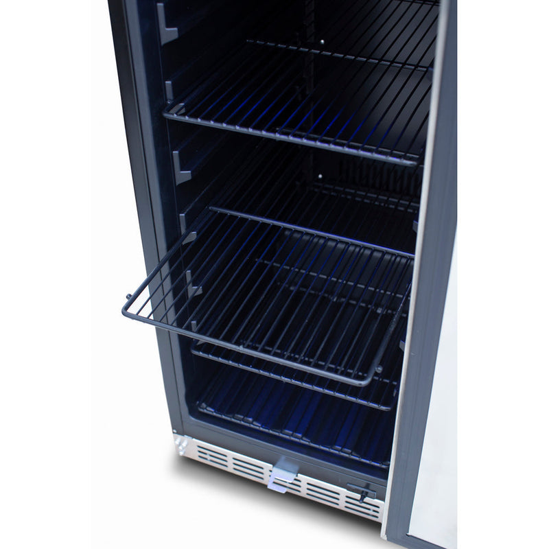 AMD 15" Outdoor Rated Fridge with Stainless Door - AMD-RFR-15S