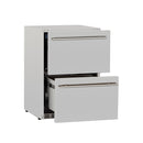 AMD 24" 5.3C Deluxe Outdoor Rated 2-Drawer Refrigerator - AMD-RFR-24DR2-A