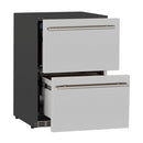 AMD 24" 5.3C Deluxe Outdoor Rated 2-Drawer Refrigerator - AMD-RFR-24DR2-A