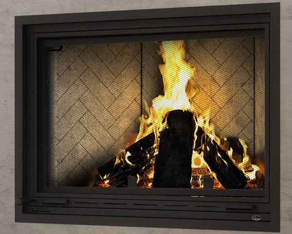 Valcourt - Faceplate – Modern for Manoir Wood Fireplace - VA1FE05