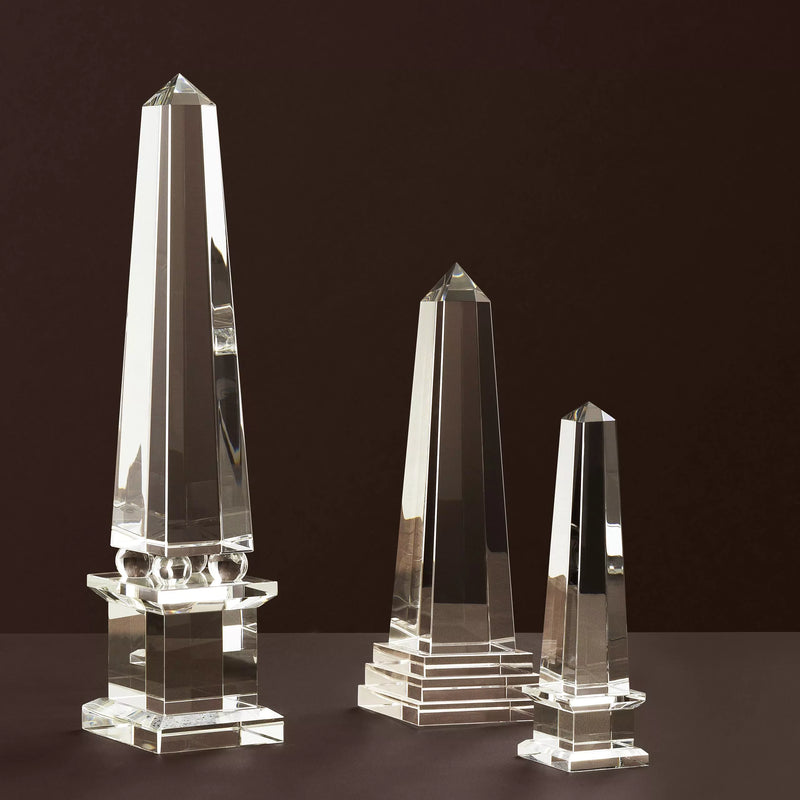 Crystal Glass Obelisk - M | Eichholtz Cantabria