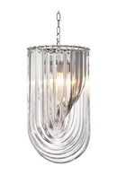 Lucite Loop Chandelier | Eichholtz CHANDELIER MURANO