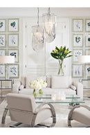 Lucite Loop Chandelier | Eichholtz CHANDELIER MURANO