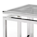 Square Silver Side Table | Eichholtz Palmer