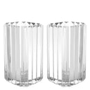 EICHHOLTZ  Crystal Glass Candle Holder Howell set of 2,
