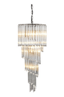 Spiral Crystal Chandelier | Eichholtz CHANDELIER TRAPANI