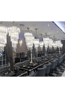 Spiral Crystal Chandelier | Eichholtz CHANDELIER TRAPANI