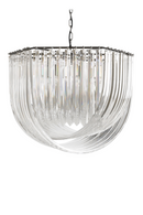 Lucite Loop Chandelier | CHANDELIER HYÈRES