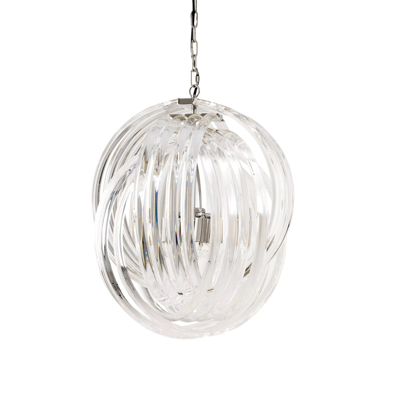 Lucite Loop Chandelier | CHANDELIER MARCO POLO M