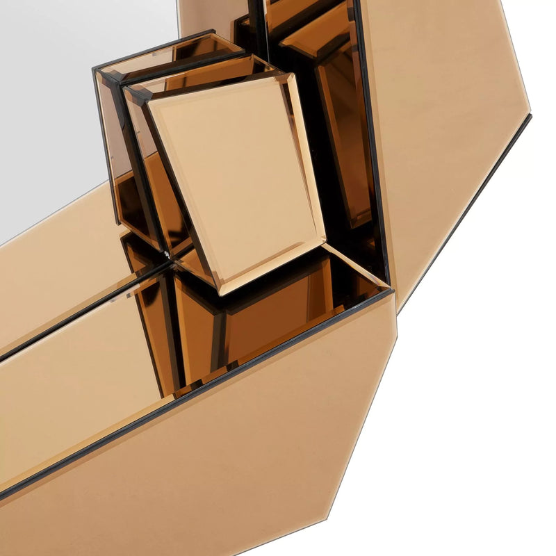Amber Glass Frame Mirror | Eichholtz Cellino