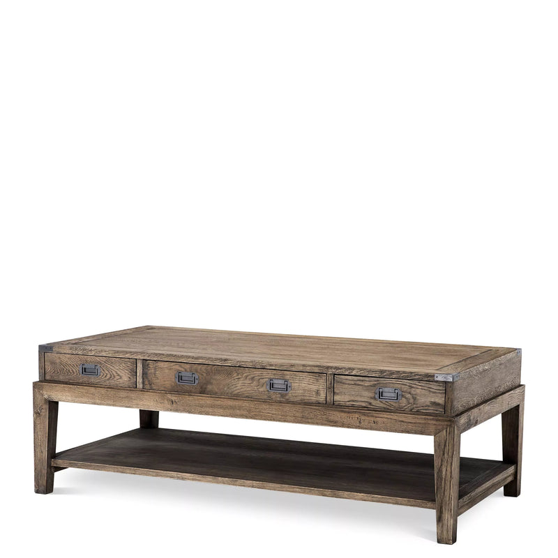 Classic 3 drawer Coffee Table | Eichholtz Military