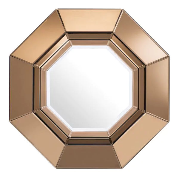 Gold Octagonal Mirror | Eichholtz Chartier