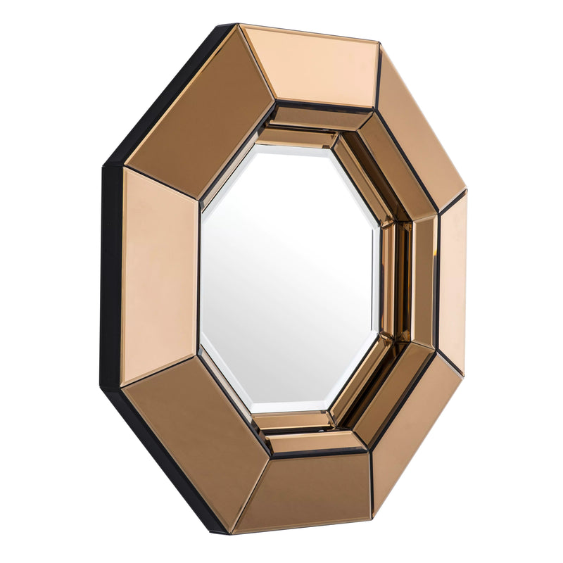 Gold Octagonal Mirror | Eichholtz Chartier