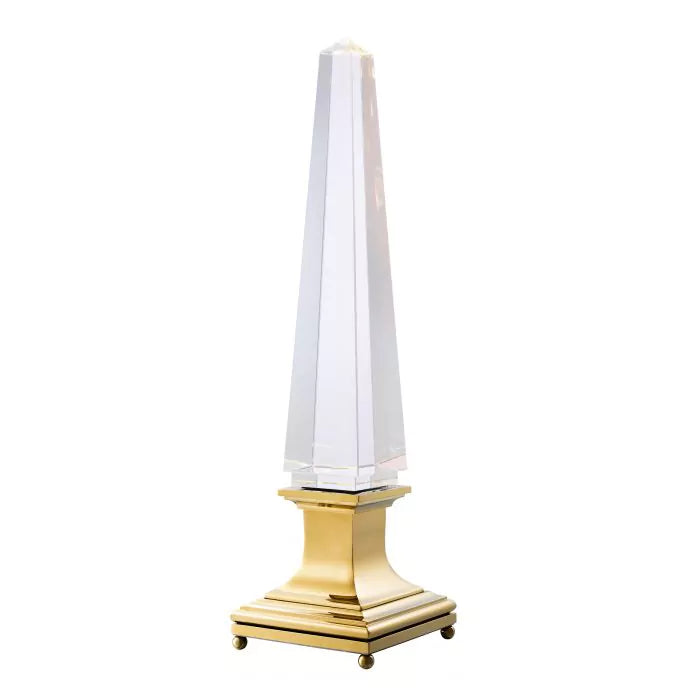 Crystal Obelisk Table Lamp | Eichholtz TABLE LAMP SOLAIRE