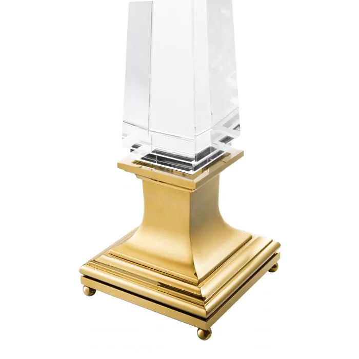Crystal Obelisk Table Lamp | Eichholtz TABLE LAMP SOLAIRE
