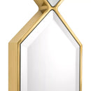 Gold Hexagonal Beveled Trio Mirror Glass | Eichholtz Saronno