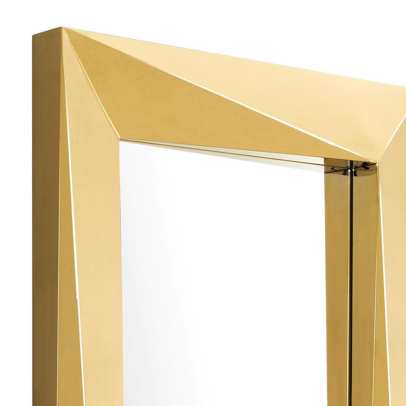 Gold Floor Rectangular Wall Mirror | Eichholtz Rivoli
