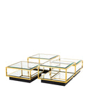 Gold Coffee Table Set (4) | Eichholtz Tortona