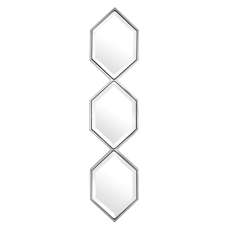 Silver Hexagonal Trio Mirror | Eichholtz Saronno