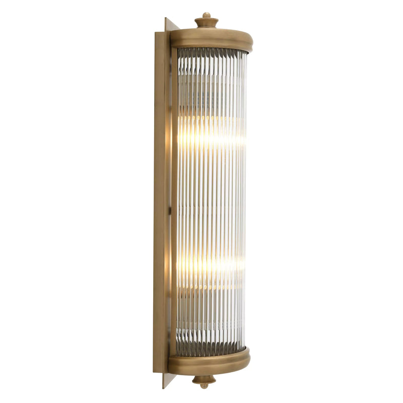Brass Glass Wall Lamp | Eichholtz Glorious L