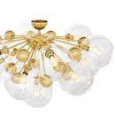 Gold 13-Bulb Flush Mount | Eichholtz Soleil