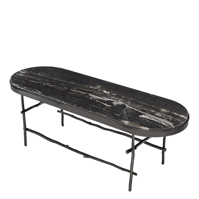 Oval Marble Top Coffee Table | Eichholtz Tomasso