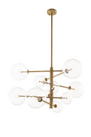 Brass Sputnik Chandelier | Eichholtz CHANDELIER ARGENTO S