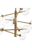 Brass Sputnik Chandelier | Eichholtz CHANDELIER ARGENTO S