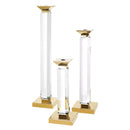 Gold Stick Candle Holder (Set of 3) | Eichholtz Livia