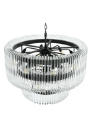 2 Tier Glass Rod Chandelier | Eichholtz CHANDELIER SUTTON HOUSE