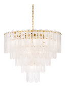 Frosted Glass Chandelier | Eichholtz CHANDELIER RIVERIA