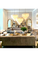 Frosted Glass Chandelier | Eichholtz CHANDELIER RIVERIA