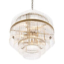 Glass Layered Chandelier | Eichholtz CHANDELIER EAST