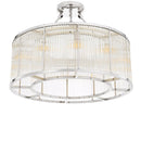Silver Drum Ceiling Lamp | Eichholtz Bernardi