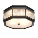 Bronze Geometric Flush Mount | Eichholtz Bagatelle