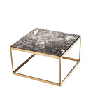 Marble Top Brass Frame Side Table | Eichholtz La Quinta
