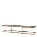 Marble Top Brass Frame Coffee Table | Eichholtz La Quinta