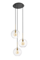 3 Light Globe Cluster | Eichholtz  CHANDELIER TANGO 3 LIGHT