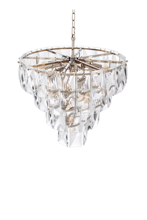 Glass Layered Chandelier | Eichholtz  CHANDELIER AMAZONE S