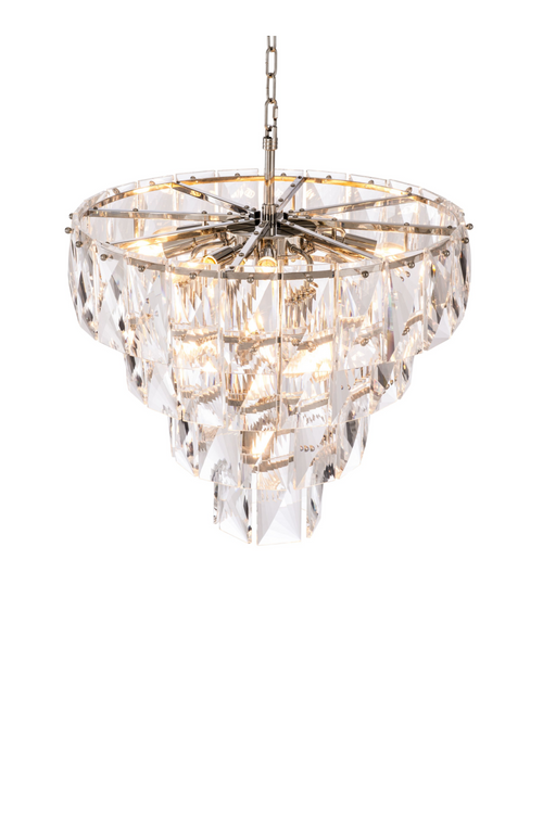 Glass Layered Chandelier | Eichholtz  CHANDELIER AMAZONE S