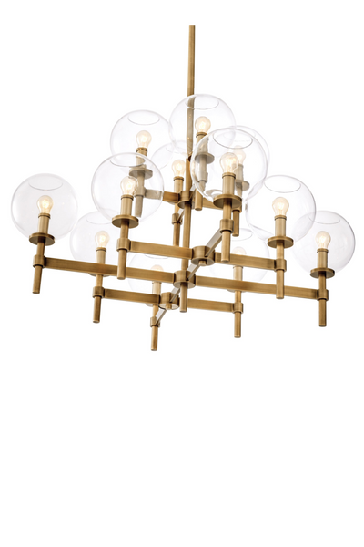 Brass Globe Chandelier | Eichholtz CHANDELIER JADE L