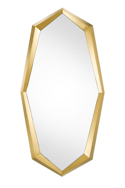 Gold Octagonal Mirror | Eichholtz Narcissus